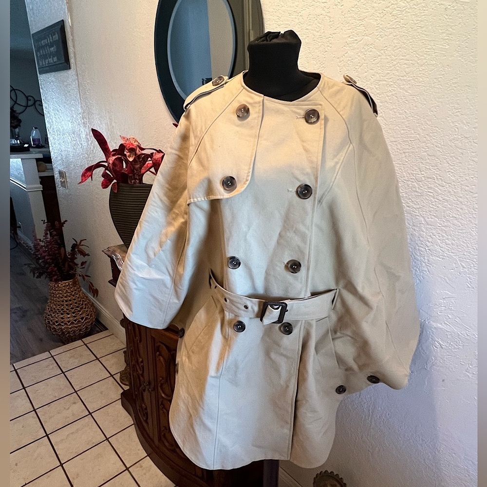 ***SOLD***Tan trench coat